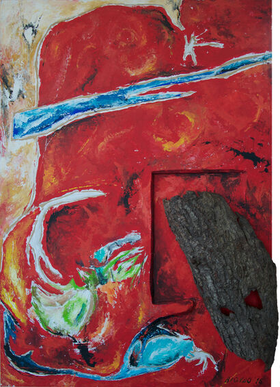 UNA FERITA APERTA, UNA STANZA CHE MANCA... - a Paint Artowrk by Francesco Biondo